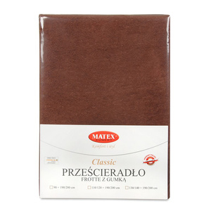 Prześcieradło 120 x 200 Frotte z Gumką CLASSIC 18