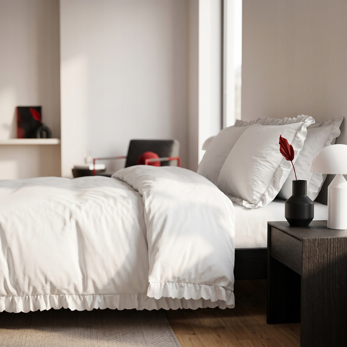 Pościel Luxury Jowita elegancka aranżacja sypialni