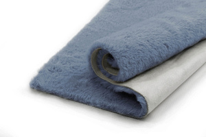 Rug 60 x 90 Soft Plush Fur Rabbit 108