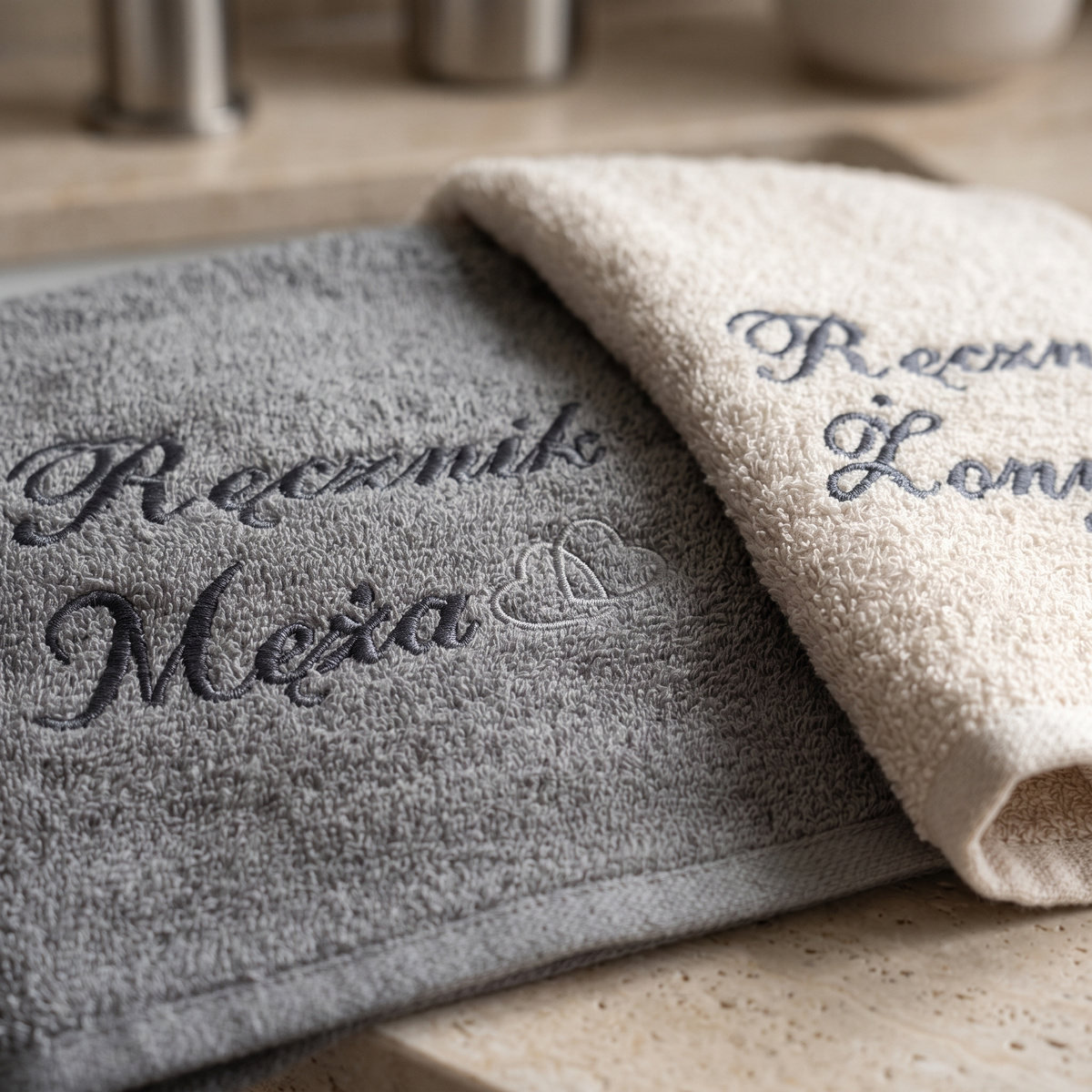 Komplet ręczników Carol Łóżkoholicy – miękki chłonny splot bawełniany