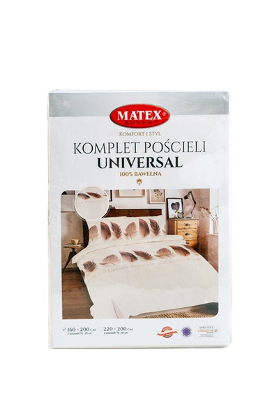 Pościel 220 x 200 Bawełniana UNIVERSAL MATEX 05