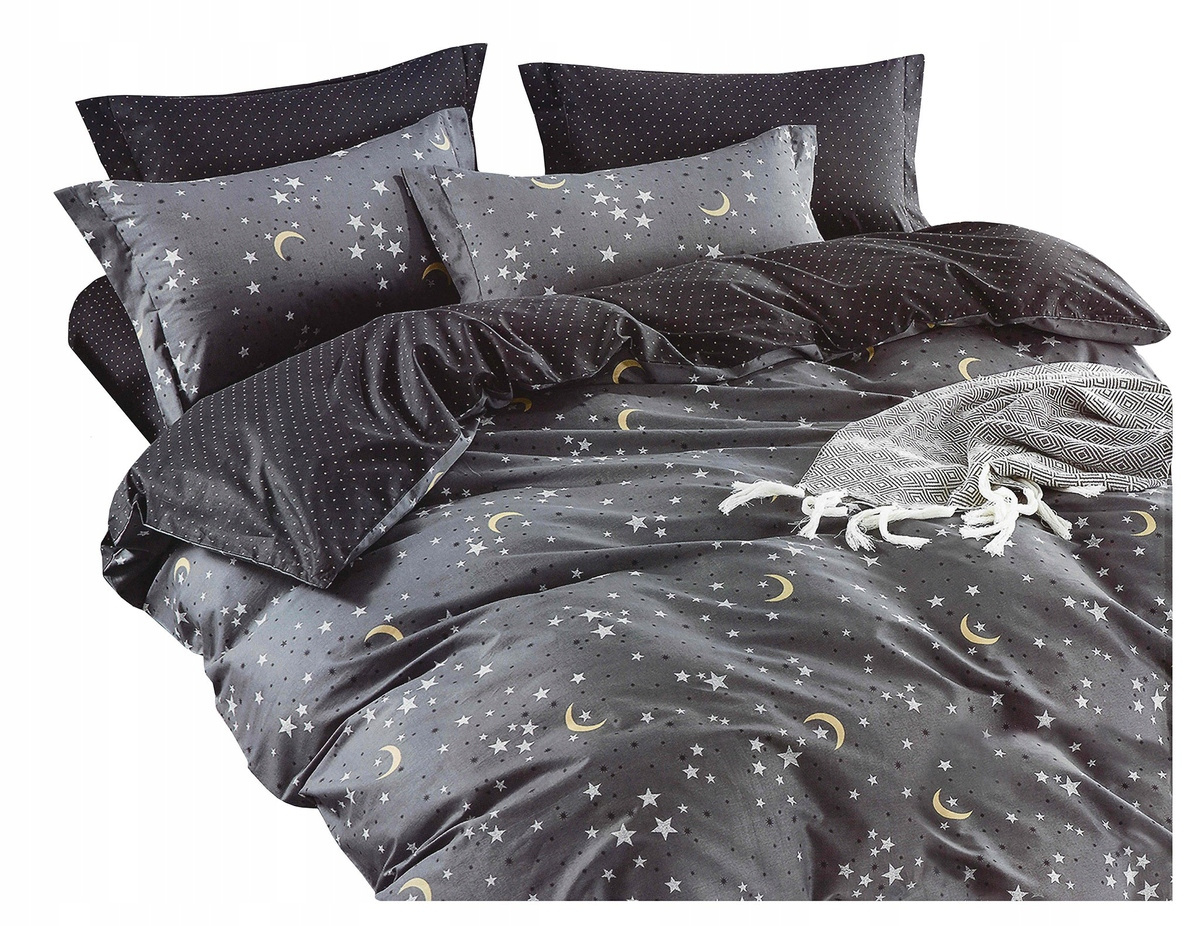 Pościel satynowa bawełniana 160x200 model A1190 – aksamitna miękkość materiału