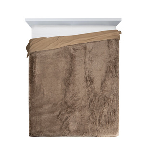 Blanket 150 x 200 Double-sided Fur Tifany1 C.Beige