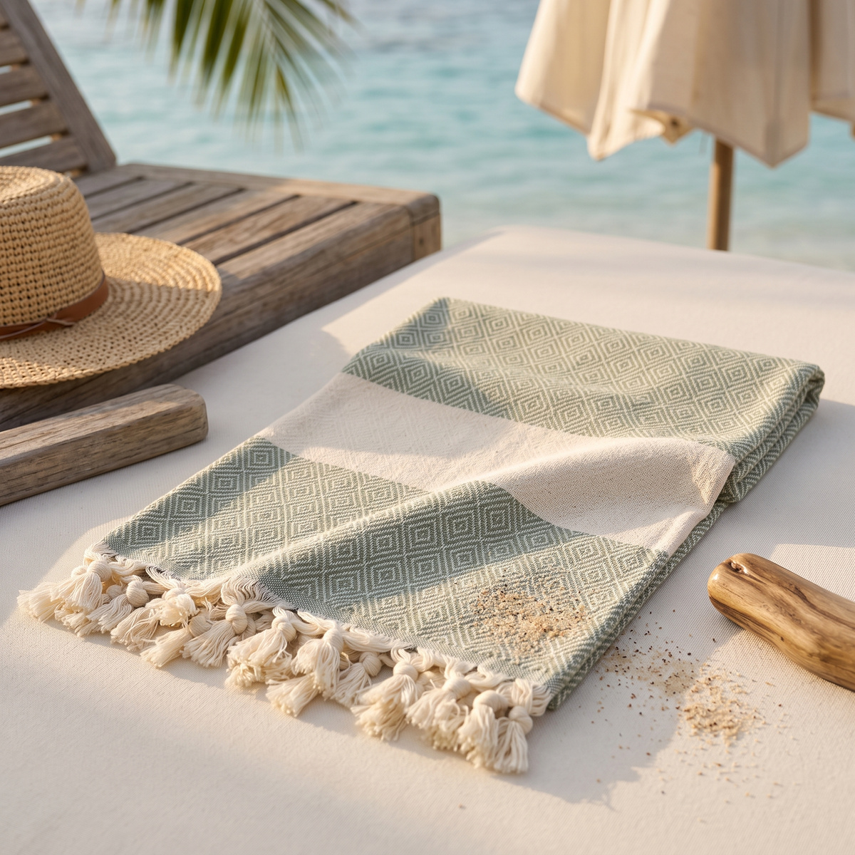 Ręcznik plażowy Peri Hamam Elmas – lekkość i kompaktowość