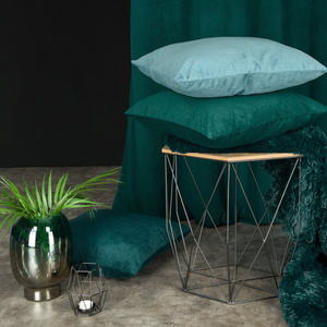 Poszewka 45 x 45 Dekoracyjna Milo Turkusowy