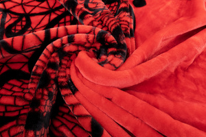 Color Acrylic Blanket No. A-821-1 Flowers 160x210