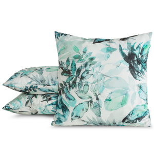 Cushion 45 x 45 Garden2 White + Green