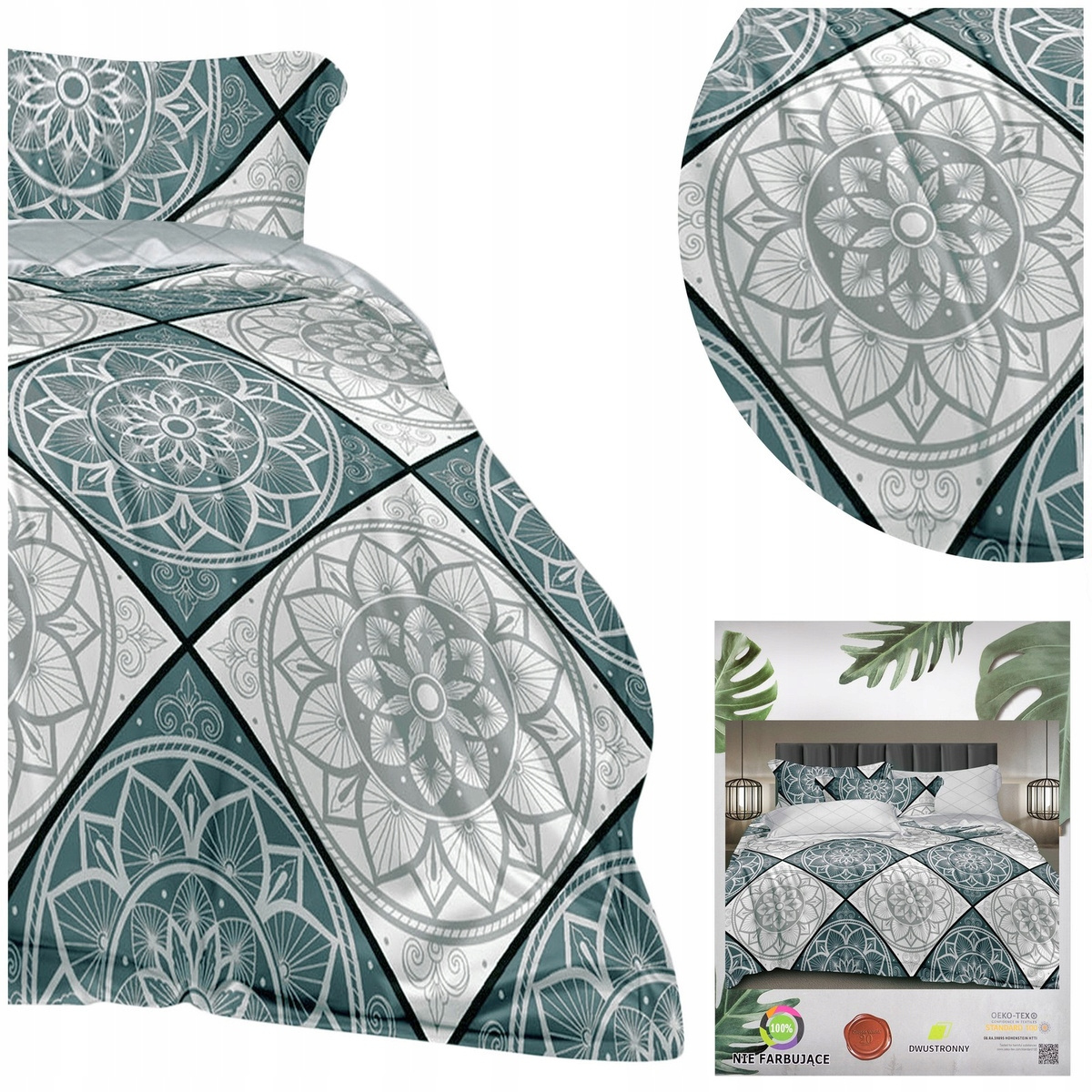 Pościel dwustronna 160x200 Łóżkoholicy Joana - dwustronny design