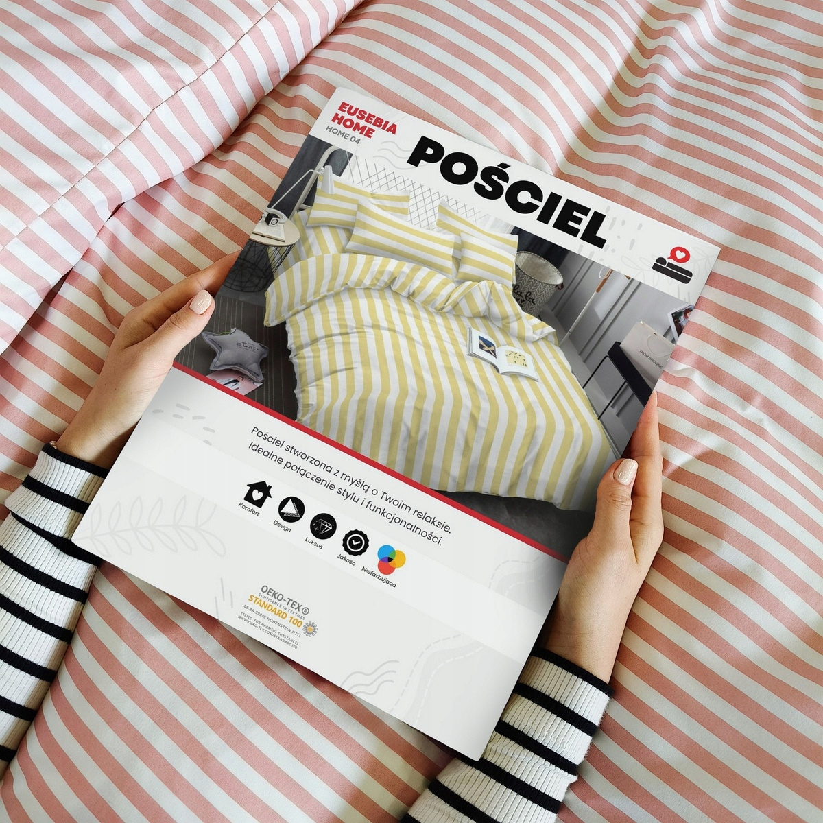 Komplet pościeli Eusebia Home - komfort i regenerujący sen każdej nocy