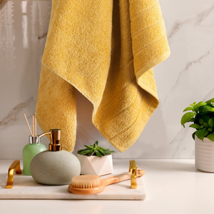 30 x 50 Bath Towel Cotton Dali 02 Beige