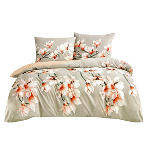 Bedding 200 x 220 3pc Cotton Satin Elway 6279