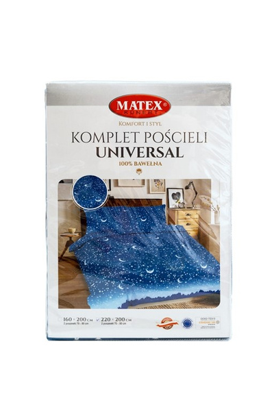 Pościel 160 x 200 Bawełniana UNIVERSAL MATEX 2