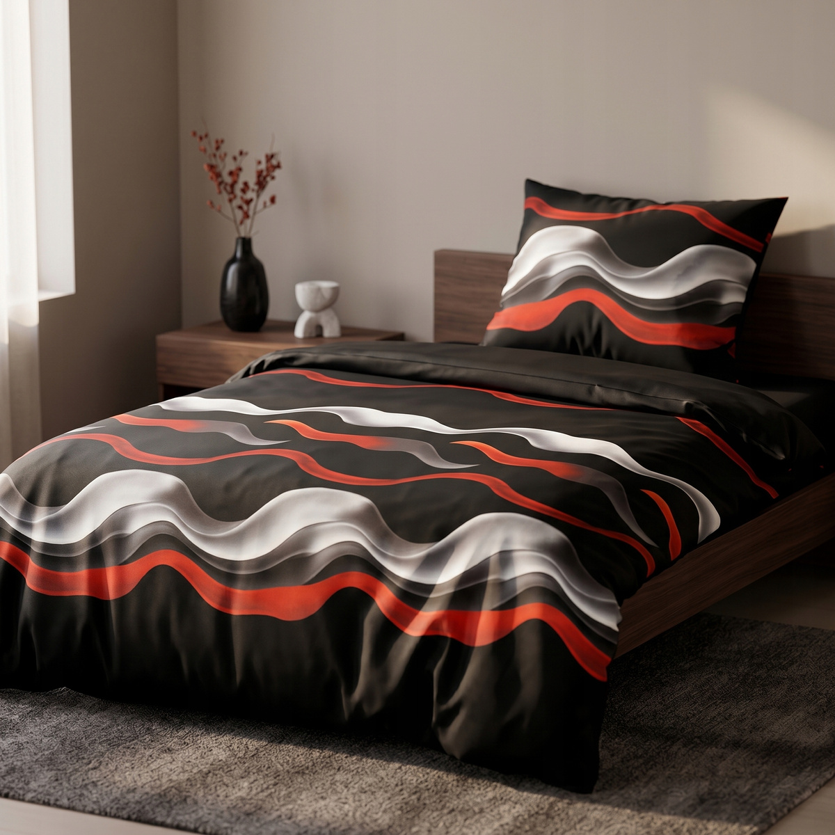 Komplet pościeli Dalwin poszwa 140x200 i poszewka 70x80