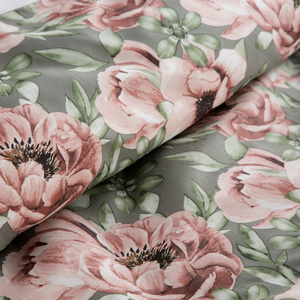 Pościel 160 x 200 3cz Satyna Bawełniana Spring 53