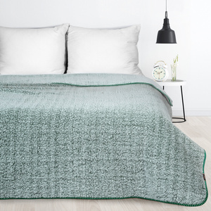 Blanket 170 x 210 Microfiber Lamb Koala Green+White