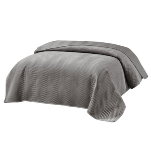 Narzuta 220 x 240 Jodełka Welurowa Caden 01