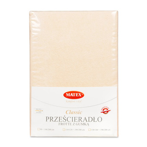 Prześcieradło 60 x 120 z Gumką Frotte CLASSIC 15