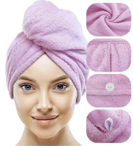 Turban 65 x 25 Ręcznik Mikrofibra Aki Lawenda