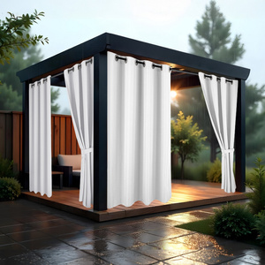 Zasłona 155 x 200 Ogrodowa Wodoodporna Rune C09