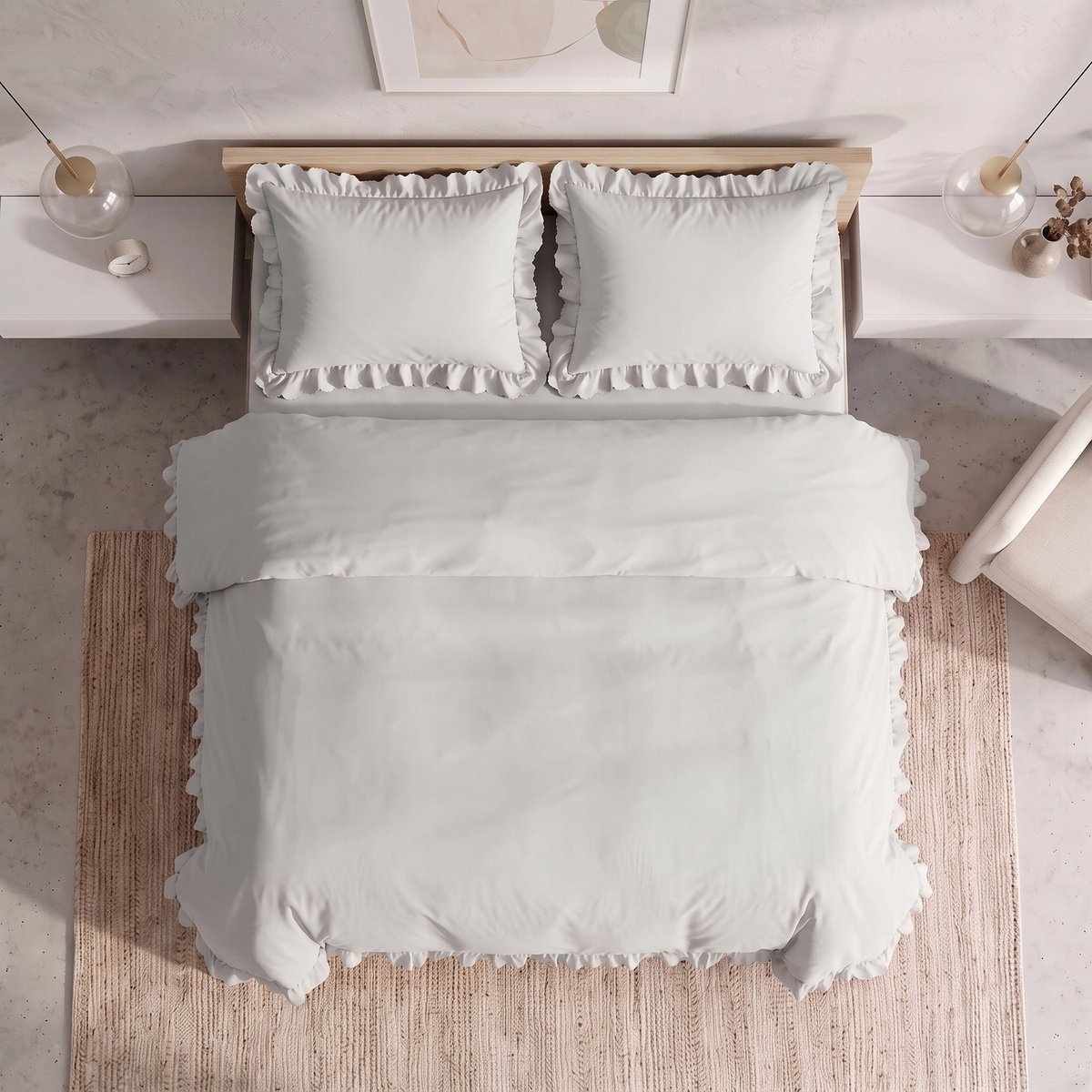 Pościel Luxury Jowita aranżacja eleganckiej sypialni