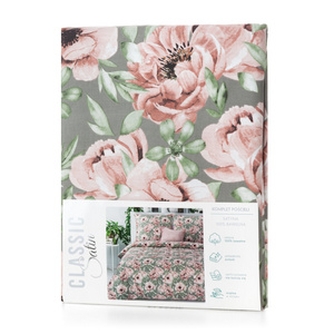 Pościel 160 x 200 3cz Satyna Bawełniana Spring 53