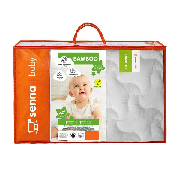 Komplet BAMBOO Baby 100x135 + 40x60 Senna Dziecko  40x60