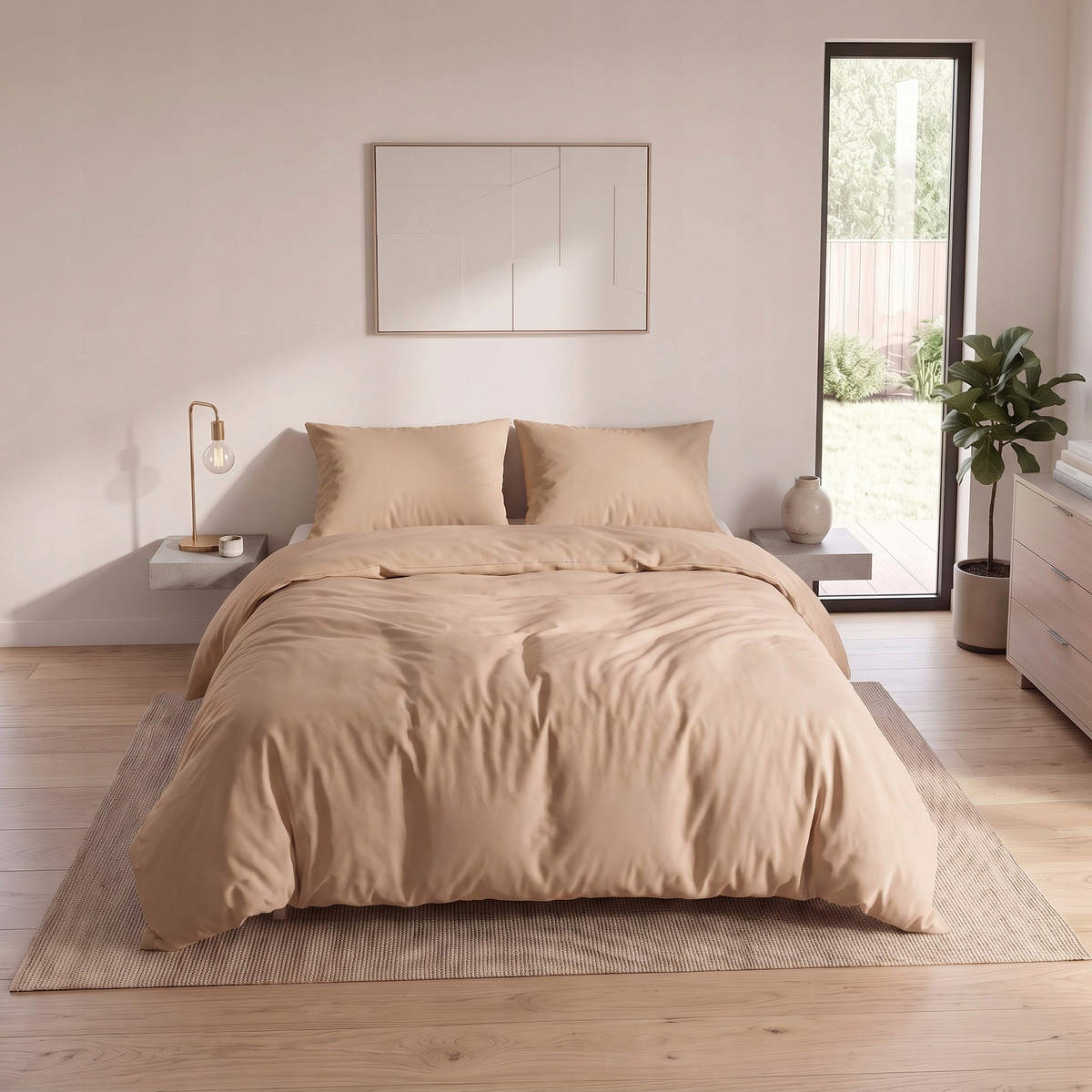 Pościel bawełniana Daniela Classic 140x200 struktura tkaniny