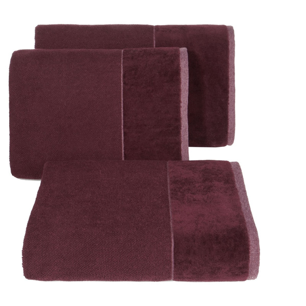 Ręcznik 50 x 90 Bawełna Lucy 08 500 GSM Bordo